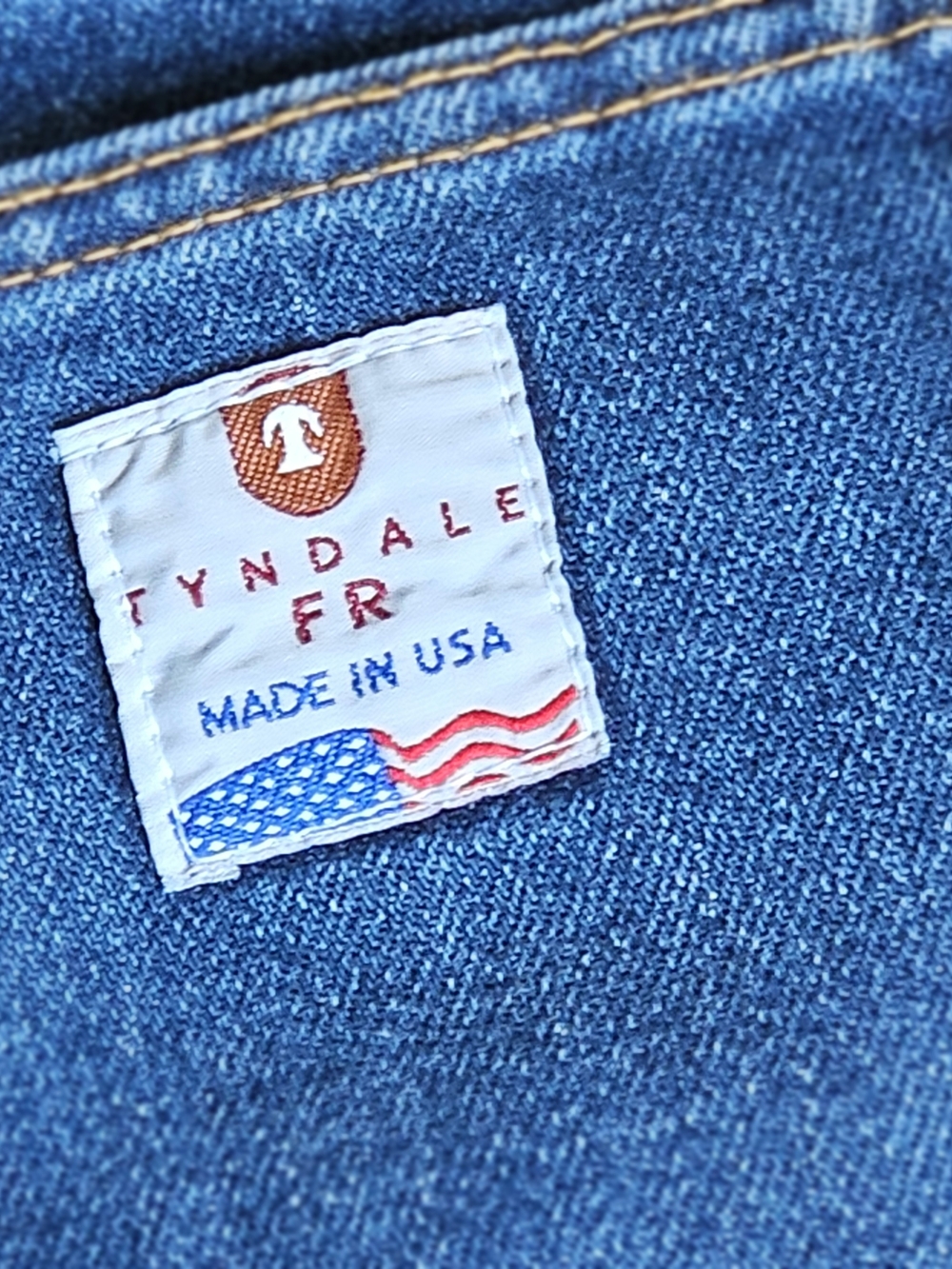 Tyndale FR Mens Flame Resistant Denim Jeans CAT 2 HRC 2 W32 L30 - Picture 13 of 14